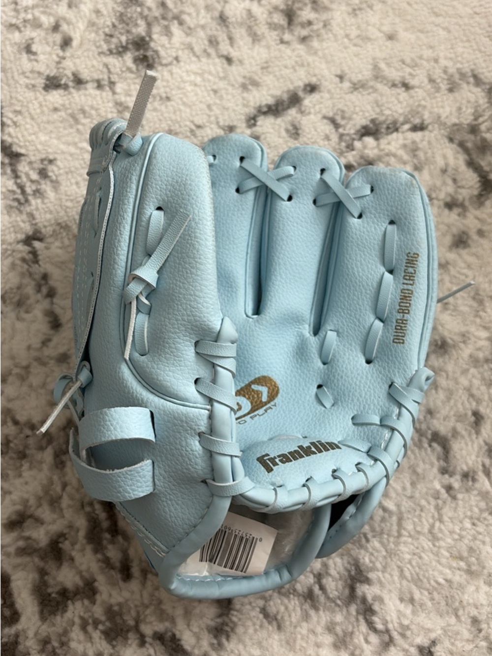 Franklin  RTP 9” Youth Baseball/Softball Glove – Light Blue – Like New